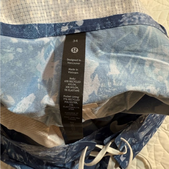 Lululemon Current State Board Short size 34 - Picture 9 of 13